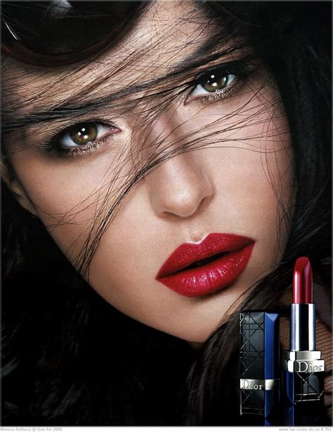 bellucci dior rouge